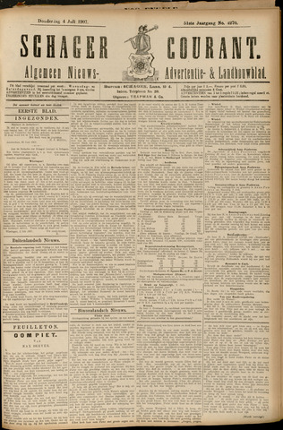 Schager Courant 1907-07-04