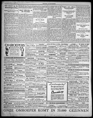 Noord-Hollandsch Dagblad : ons blad 1932-11-18