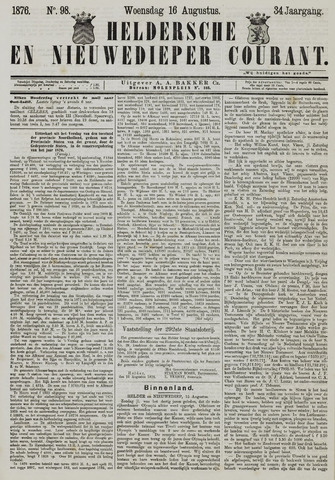 Heldersche en Nieuwedieper Courant 1876-08-16