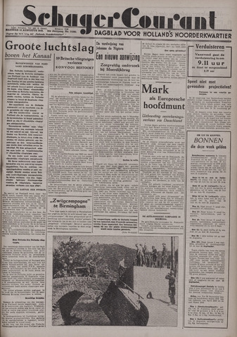 Schager Courant 1940-08-12