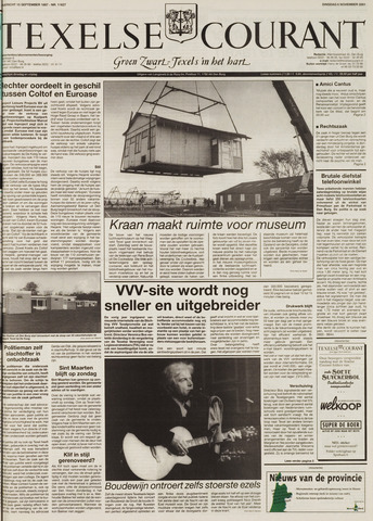 Texelsche Courant 2001-11-06