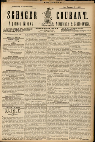 Schager Courant 1907-10-10