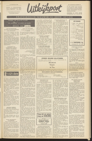 Uitkijkpost : nieuwsblad voor Heiloo e.o. 1965-02-18