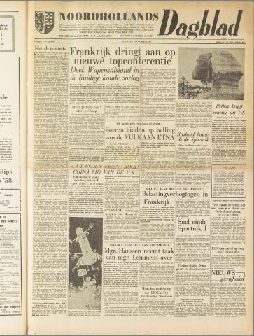 Noordhollands Dagblad : dagblad voor Alkmaar en omgeving 1957-12-31