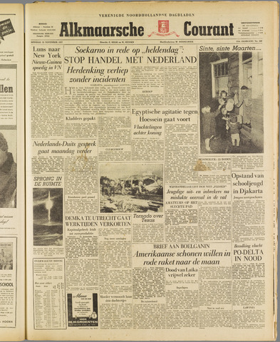 Alkmaarsche Courant 1957-11-12