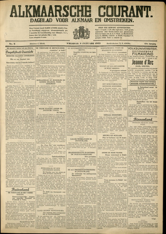 Alkmaarsche Courant 1932-01-08