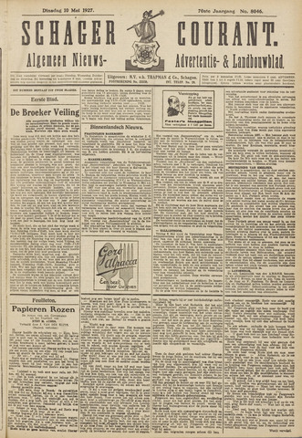 Schager Courant 1927-05-10
