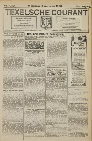 Texelsche Courant 1928-08-08