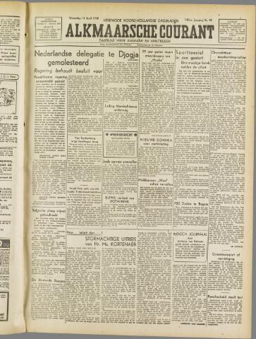 Alkmaarsche Courant 1948-04-14
