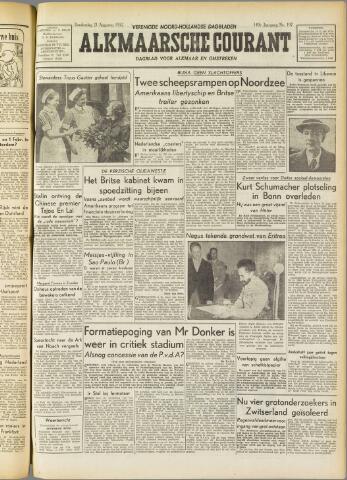 Alkmaarsche Courant 1952-08-21