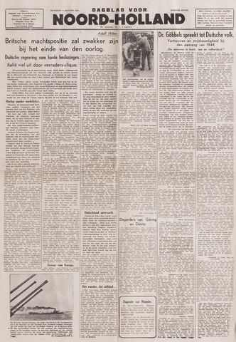 Dagblad Noord-Holland, Schager editie 1944-01-03