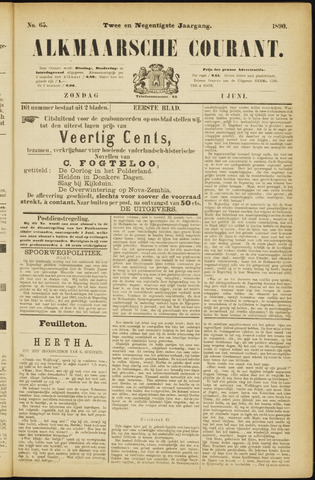 Alkmaarsche Courant 1890-06-01