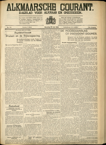 Alkmaarsche Courant 1932-07-26