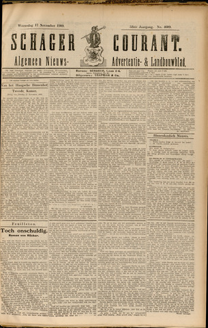 Schager Courant 1909-11-17