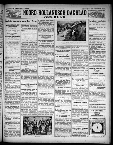 Noord-Hollandsch Dagblad : ons blad 1935-10-14