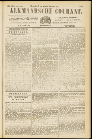 Alkmaarsche Courant 1904-10-14