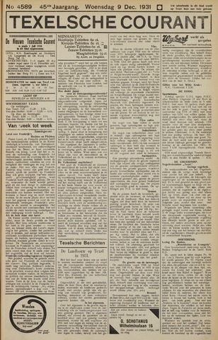 Texelsche Courant 1931-12-09