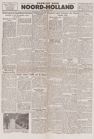 Dagblad Noord-Holland, Schager editie 1943-12-15
