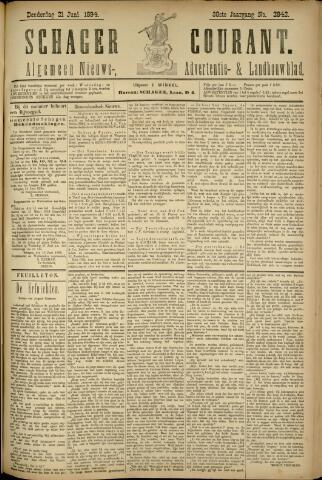 Schager Courant 1894-06-21
