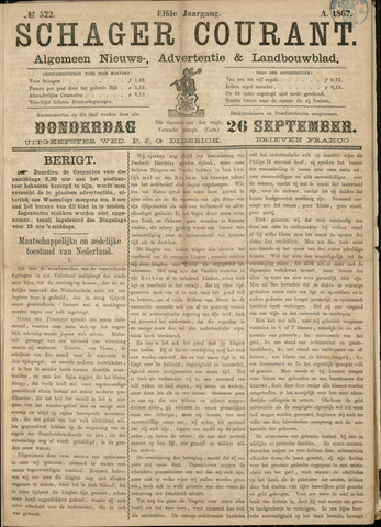 Schager Courant 1867-09-26