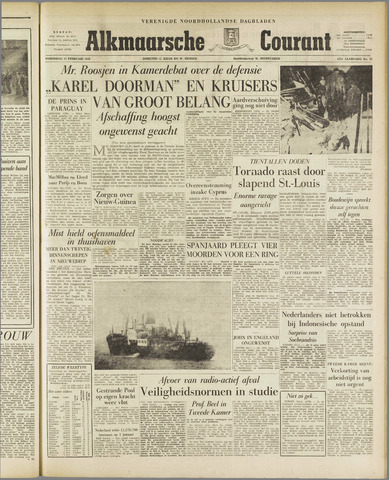 Alkmaarsche Courant 1959-02-11
