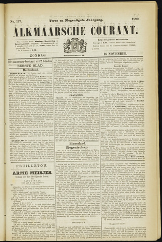 Alkmaarsche Courant 1890-11-16