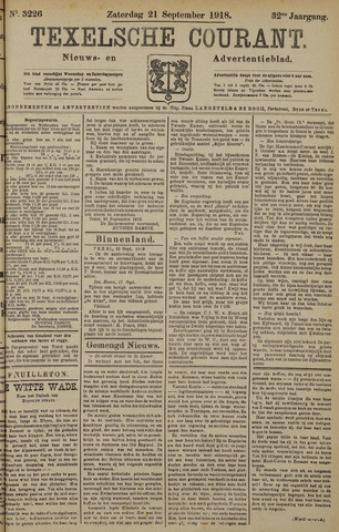 Texelsche Courant 1918-09-21