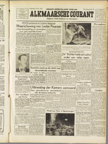 Alkmaarsche Courant 1952-02-21