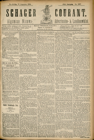 Schager Courant 1904-08-18