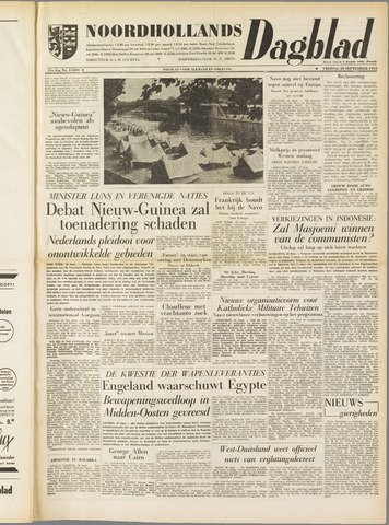 Noordhollands Dagblad : dagblad voor Alkmaar en omgeving 1955-09-30