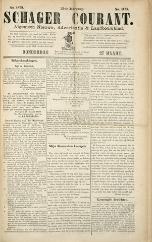 Schager Courant 1879-03-27