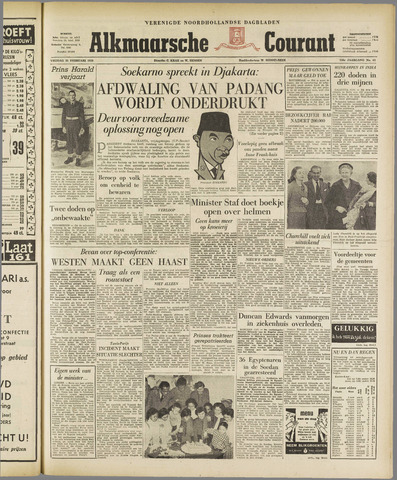Alkmaarsche Courant 1958-02-21