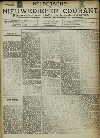 Heldersche en Nieuwedieper Courant 1891-11-25