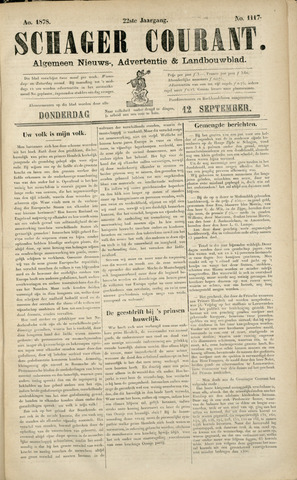 Schager Courant 1878-09-12