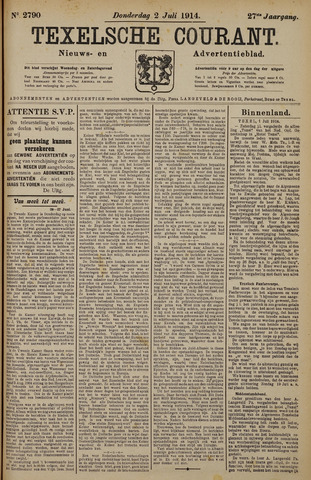 Texelsche Courant 1914-07-02