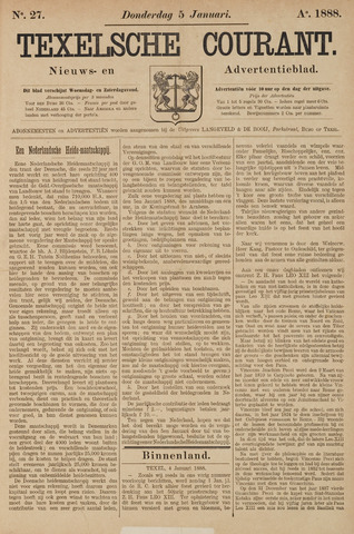 Texelsche Courant 1888-01-05