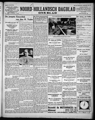 Noord-Hollandsch Dagblad : ons blad 1932-05-20