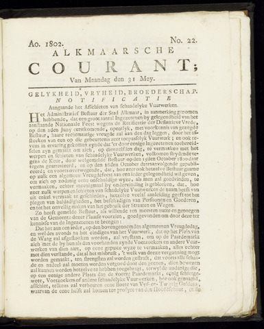 Alkmaarsche Courant 1802-05-31