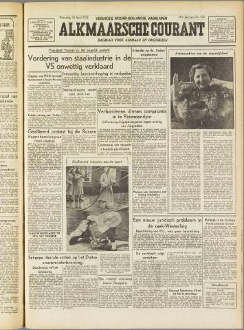 Alkmaarsche Courant 1952-04-30