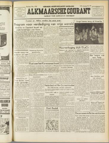Alkmaarsche Courant 1950-12-09