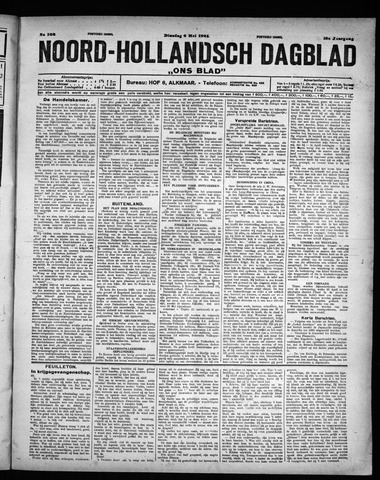 Noord-Hollandsch Dagblad : ons blad 1924-05-06