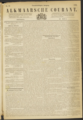 Alkmaarsche Courant 1880-05-23
