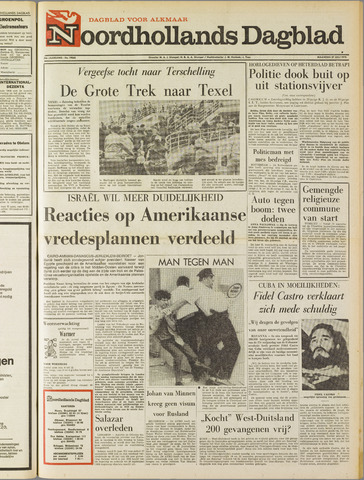Noordhollands Dagblad : dagblad voor Alkmaar en omgeving 1970-07-27
