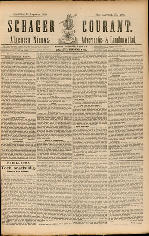 Schager Courant 1909-08-26