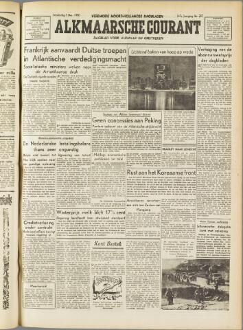 Alkmaarsche Courant 1950-12-07