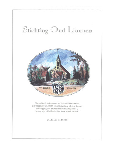 Jaarboek Stichting Oud Limmen 2014-04-01