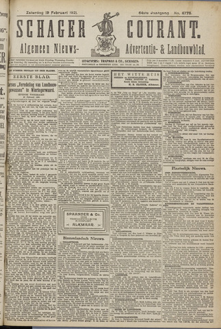Schager Courant 1921-02-19