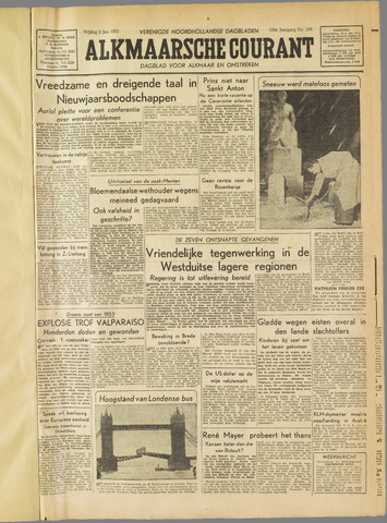 Alkmaarsche Courant 1953