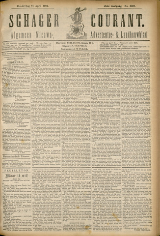 Schager Courant 1904-04-14