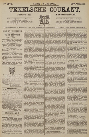 Texelsche Courant 1909-07-18
